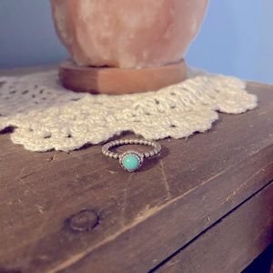 Turquoise Pandora ring size 7